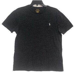 Men’s Polo Ralph Lauren Custom Slim Fit Cotton Tee Shirt Sz M Heather Gray Grey